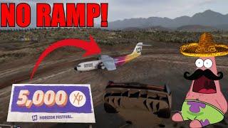 How to get 5K XP billboard on cargo plane (NO RAMP) - Forza Horizon 5