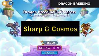 Merge Dragons | Breeding With Sharp and Cosmos Dragons| With Commentary