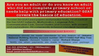 Jamaica Adult Education | Basic Education | Basic Mathematics | Basic English