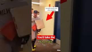 You Would Take the Bag If You Ever Stole on Him #baseball