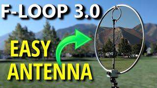 An EASY Antenna for HF - F-Loop 3.0 | K7SW Ham Radio