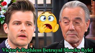 Victor’s Ruthless Betrayal Shocks Kyle! The Young and the Restless Explodes with Drama!