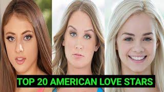 Top 20 Hottest American Love Stars️ ll Adult Stars ll Prnstars #lovestars #celebrities