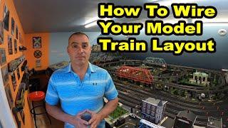 How To Wire Your Model Train Layout - Basic Wiring Techniques - O scale Bus Wiring Tips - Lionel