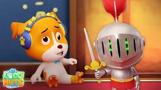 Who Will Save The Knight Fun, Loco Nuts Hindi Cartoon, Funny Animal Videos for Kids