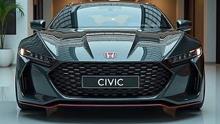 2025 Honda Civic - Neudefinition kompakte Autos mit mutigem Design und Effizienz!