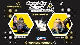 WPBA Capital City Invitational - Savannah Easton vs Kristina Tkach