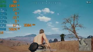 PUBG 1.0  Intel HD Graphics 610 Gameplay Benchmark Test