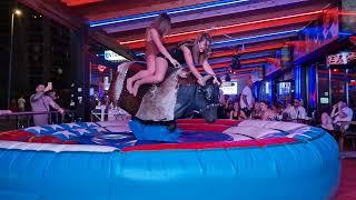 WHAT'S HAPPENING??  Spanish Bull Ride  Benidorm Bull.  Fail Video 4K