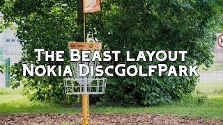 The Beast Layout, Nokia DiscGolfPark, treenikierros