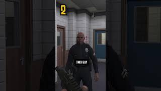 NEVER BECOME A COP IN GTA 5  #shorts #gta5