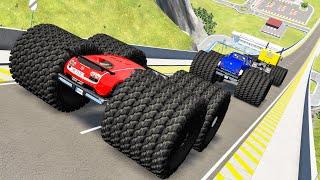 Сars High Jumping Crashes #7 - Beamng drive