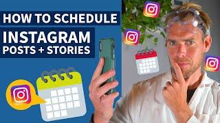 How to Easily Schedule Instagram Posts & Stories in 2022 (STEP-BY-STEP GUIDE)