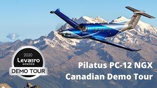 Pilatus PC-12 NGX Canadian Demo Tour