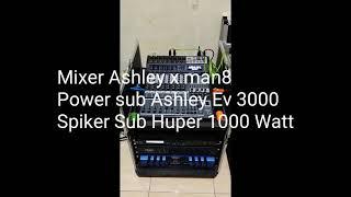 Power class H  Ashley EV3000 vs Speaker Huper 1000 watt. Josss