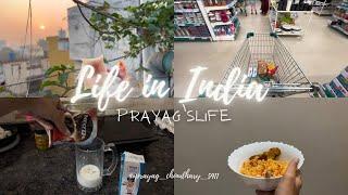 [Vlog] Daily Life in India  | Voiceover | Studying,cleaning,cooking,shopping it’s fun