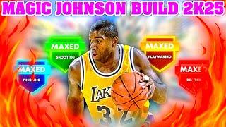 Magic Johnson Build 2k25!!! Best DemiGod Point Guard Build for NBA 2k25 Next Gen!!!