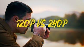 120 fps vs 240 fps - Why 120P is Usually Better! // Slow Motion Tutorial