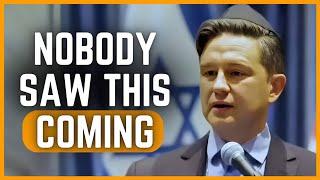 Jewish Crowd STUNNED Over Pierre Poilievre's Words for Jews & Israel