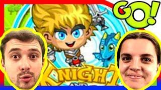 Болтушка, ПРоХоДиМеЦ, Рыцарь и ДРАКОН - НЕПОБЕДИМАЯ Команда! #341 Игра knight and lil dragon