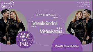 ARIADNA NAVEIRA Y FERNANDO SANCHEZ  INTERPRETANO CARLOS DI SARLI