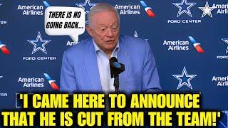 STAR COWBOYS CUT NOW! JERRY JONES MAKES DRASTIC DECISION! NFL WORLD IN SHOCK! DALLAS COWBOYS NEWS!