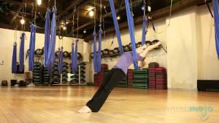 AntiGravity Yoga Technique and Impressive Poses