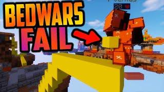 minecraft bedwars fails