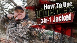 How To Use TideWe's 3-In-1 Heated Jacket | Instructional Video