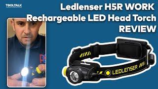 Ledlenser H5R WORK Rechargeable LED Head Torch Review By PG Plumbing