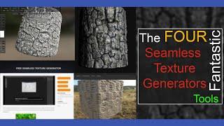 The Four Fantastic seamless texture generators tools