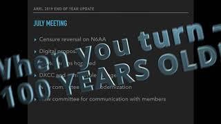 ARRL 2019 *Year in Review*  Ria Jairam, N2RJ @ FairLawnARC.org 12.13.2019