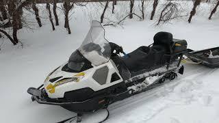 РАСХОД ТОПЛИВА НА МОЁМ СНЕГОХОДЕ STELS VIKING 600 Fuel consumption on my snowmobile STELS VIKING 600