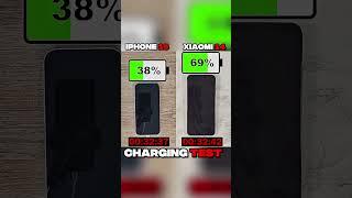 IPHONE 15 VS XIAOMI 14 CHARGING  TEST !!