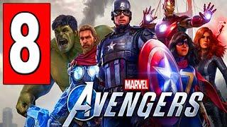 MARVEL'S Avengers: Gameplay Walkthrough Part 8 BLACK WIDOW Story Lets Play Playthrough PS4 Pro