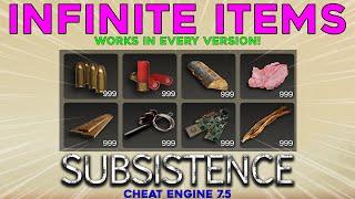 [WORKING 2024] How to get infinite items in Subsistence Alpha 61+! | Cheat Engine Tutorial