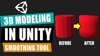 ProBuilder Unity | Smooth Object Tool