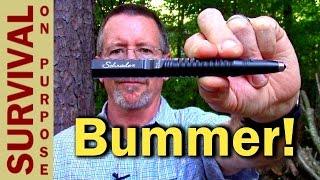 Schrade Rescue Pen Review - Tactical Pen - Urban Survival