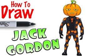 How to Draw Jack Gordon | Fortnite
