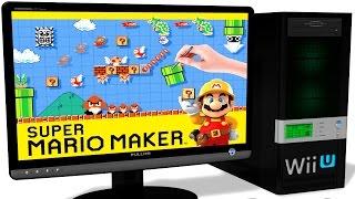 CEMU 1.4.1 Wii U Emulator - Super Mario Maker, Gameplay, Test run on PC #1