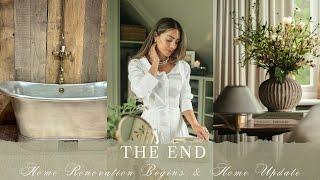 THE END OF THE VLOGS, HOME UPDATE & THE RENOVATION BEGINS AGAIN | Lydia Millen