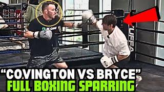 Colby Covington Vs Bryce Hall Intense Sparring At A Gym (FULL VIDEO)