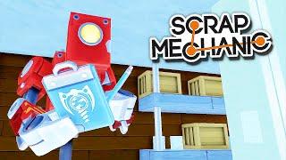 КЛАУД испытывает СВОЙ ИНТЕЛЛЕКТ в SCRAP MECHANIC