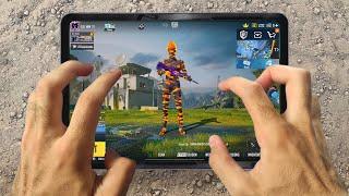 iPad Mini 6 PUBG HANDCAM  HDR+EXTREME ️ 4 Fingers Claw/ Pubg Test/Gameplay/ Full Gyro/ Sensitivity