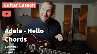 Hello - Adele Guitar Chords | DC Al Coda Explained | Lesson 49