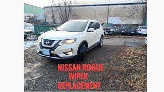 Easy DIY: 2014-2020 Nissan Rogue Nissan X-trail Windshield Wiper Installation