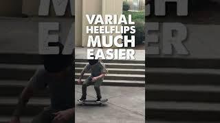 How to Varial Heelflip  Skateboard Tricks Slow Motion #shorts