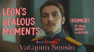 Leon jealous moments in Vatanım Sensin #HiLeon