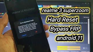 Realme X3 Superzoom Hard Reset Remove Screen Lock Bypass FRP Google Account Android 11