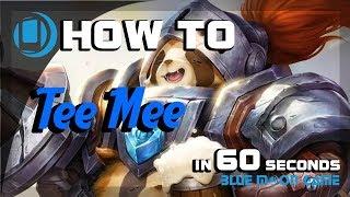 AoV TeeMee Hero Guide in 60 sec | Arena of Valor | Blue Moon Game